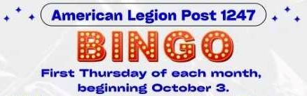 Legion Bingo 3October2024