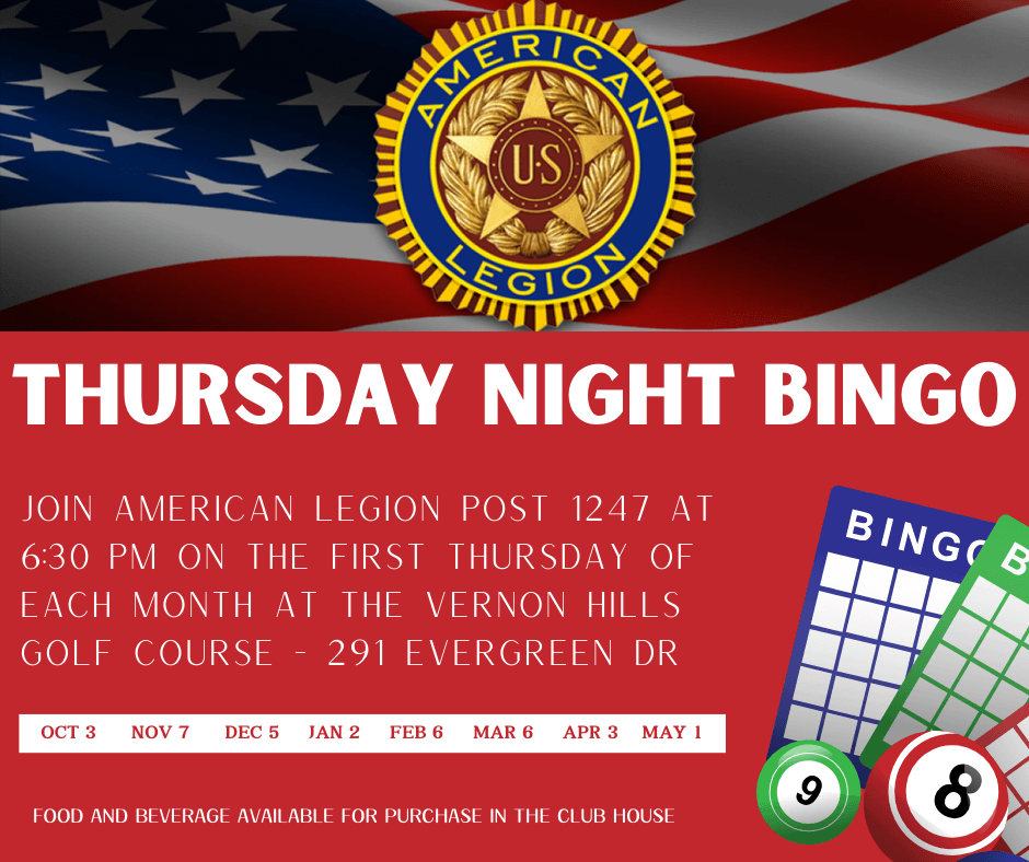 BINGO THURSDAYS