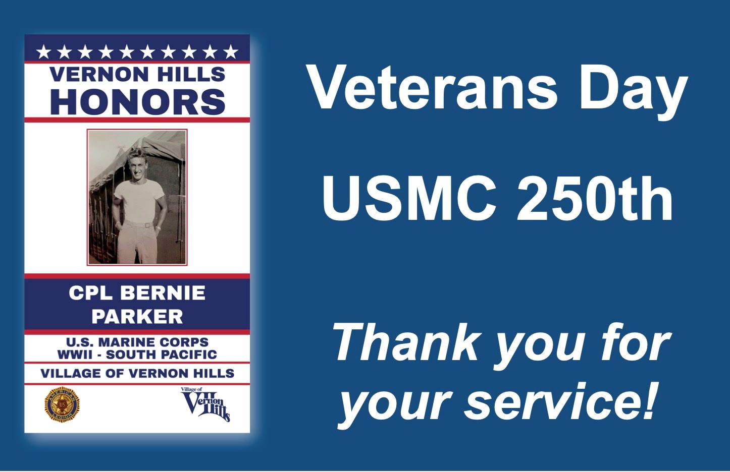 Veterand Day 2025 USMarine Corps 250 Anniversary