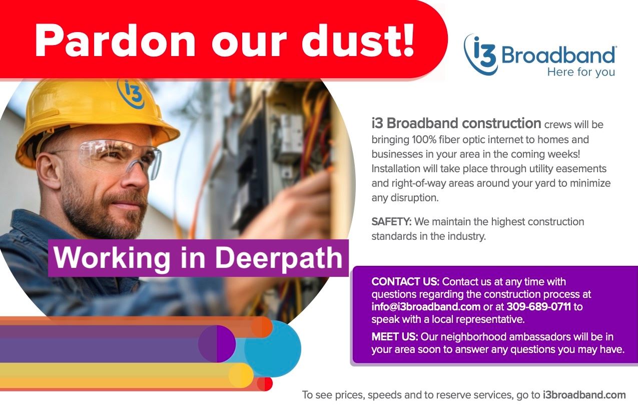 i3 Broadband postcard