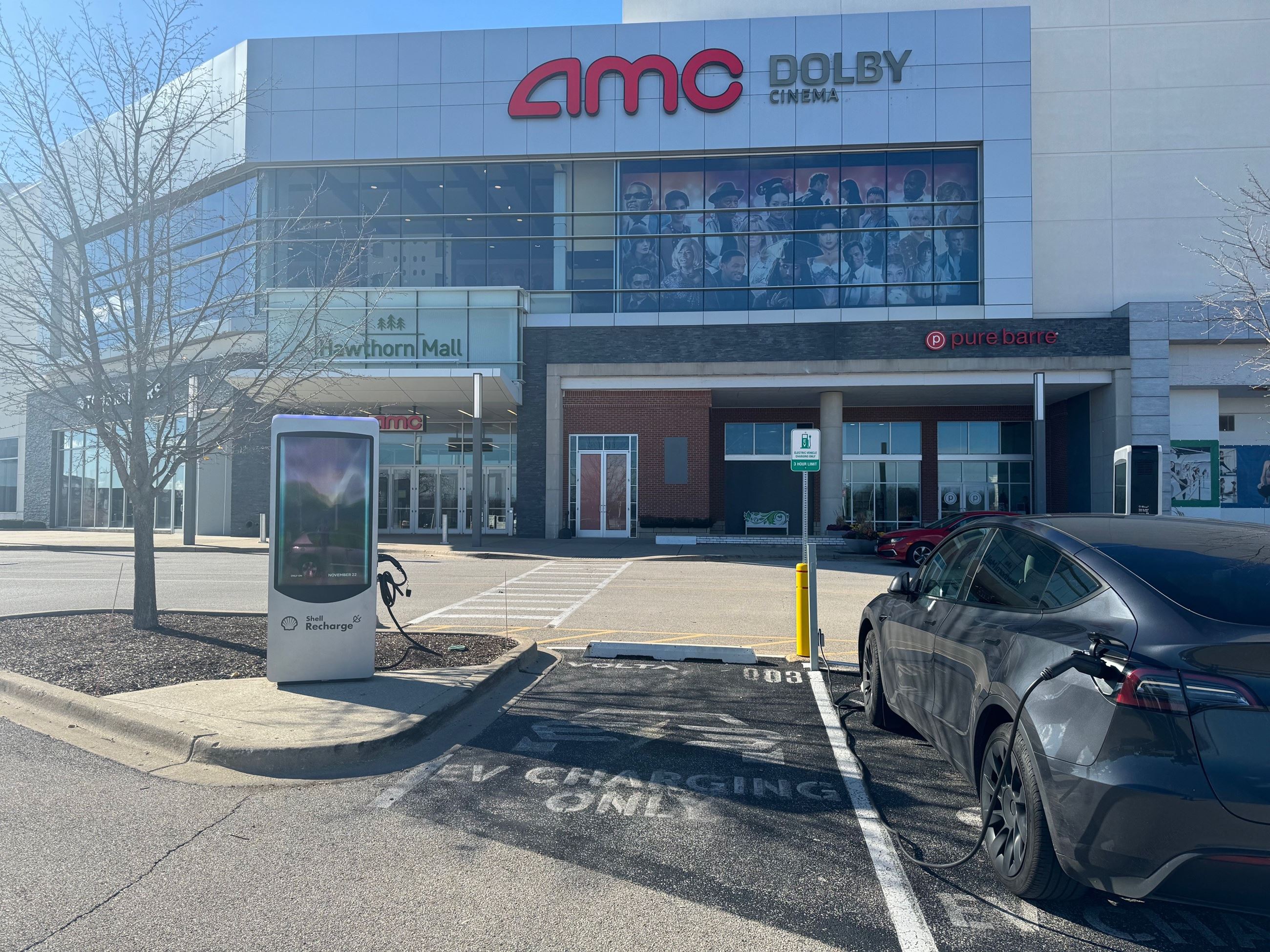 Hawthorn Mall charger near AMC